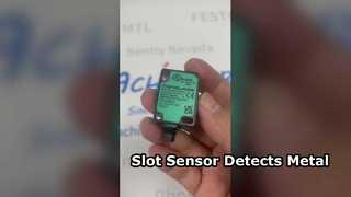 Sensor ultrassônico de detecção direta Pepperl+Fuchs UB100-F77-E2-V31