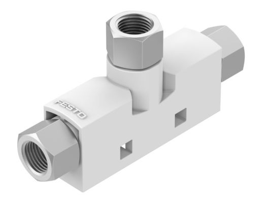 Gerador de vácuo Festo VN-10-H-T3-PI4-VI4-RI4 Não é possível operar com lubrificação a óleo