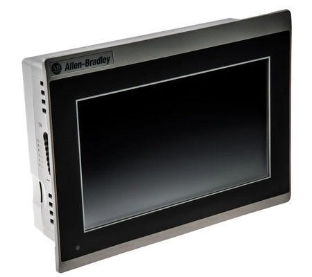 Allen-Bradley 2711R-T7T PanelView 800 Terminal Gráfico Rede Ethernet/IP Avançada e Design de Corrente de Saída 2.3 A