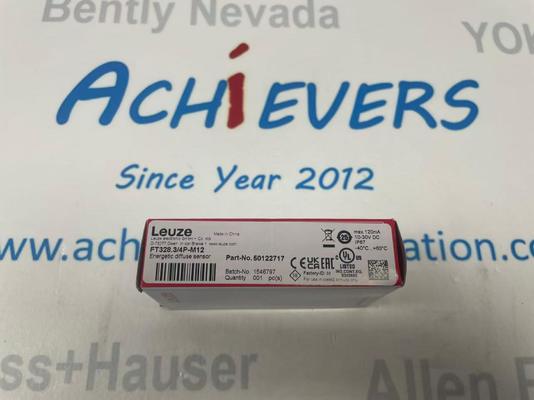 Sensor fotoelétrico difuso energético de alto desempenho Leuze 50122717 (modelo FT328.3/4P-M12)