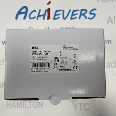 Contactor de blocos com acionamento AC ABB AX65-30-11-80