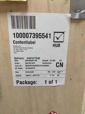 Transmissor de nível por radar guiado Endress Hauser FMP51-nf77/0