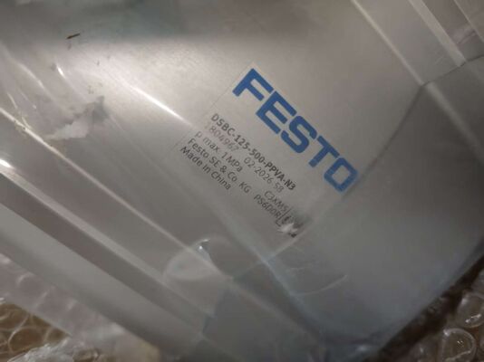 Festo DSBC-125-500-PPVA-N3 ISO 15552 cilindro pneumático de dupla ação