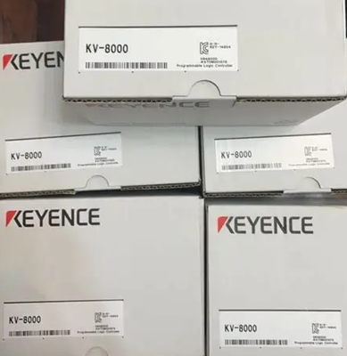 Unidade de CPU PLC de alta velocidade KEYENCE KV-8000