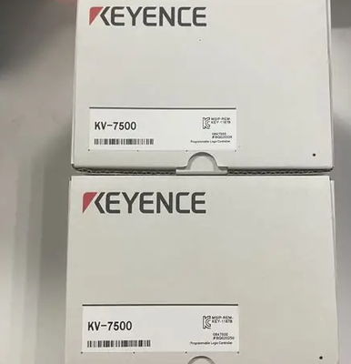 Unidade de CPU PLC de alta velocidade KEYENCE KV-7500 com EtherNet/IP integrado