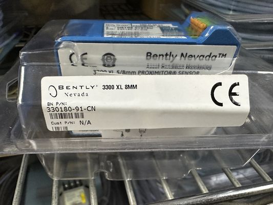 330180-91-CN Bently Nevada 3300 XL Proximitor Sensor 9,0 metros (29,5 pés) Comprimento do sistema, DIN Mount