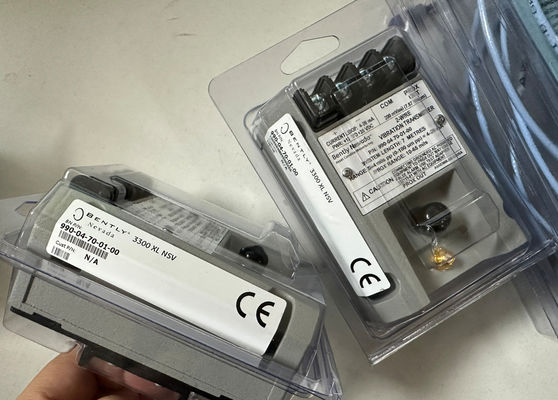 990-04-70-01-00 Bently Nevada 990 Transmissor de vibração 35mm DIN Rail Clips