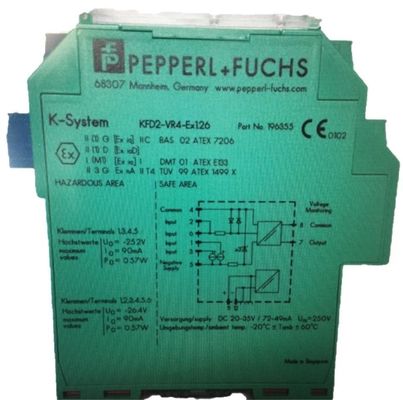Repetidor de tensão KFD2-VR4-Ex1.26 PEPPERL FUCHS Barreira isolada