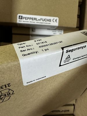 Z787 PEPPERL FUCHS Barreira isolada, Barreira de pimenta e fuche