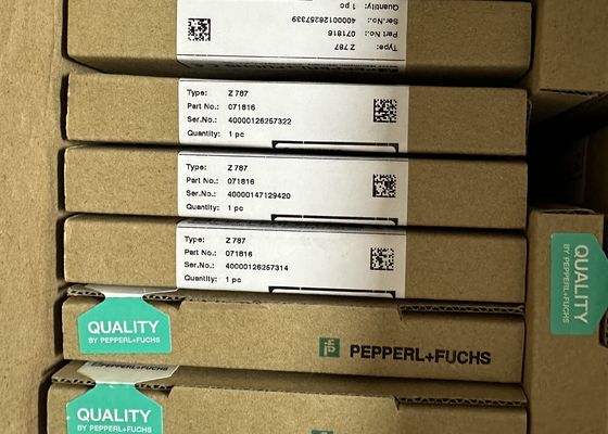 Z787 PEPPERL FUCHS Barreira isolada, Barreira de pimenta e fuche