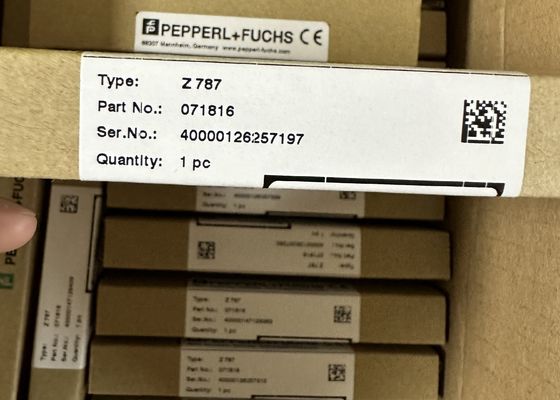 Z787 PEPPERL FUCHS Barreira isolada, Barreira de pimenta e fuche