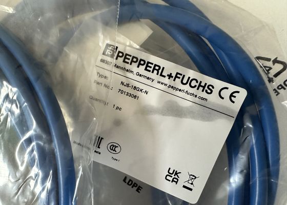 Sensor indutivo PEPPERL FUCHS NJ5-18GK-N Normalmente fechado