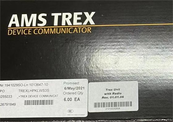 TREXLHPKLWS3S EmersonDevice Communicator Plus módulo de comunicações, HART, (Li-ion), IS, sem fio, suporte padrão (3 anos)