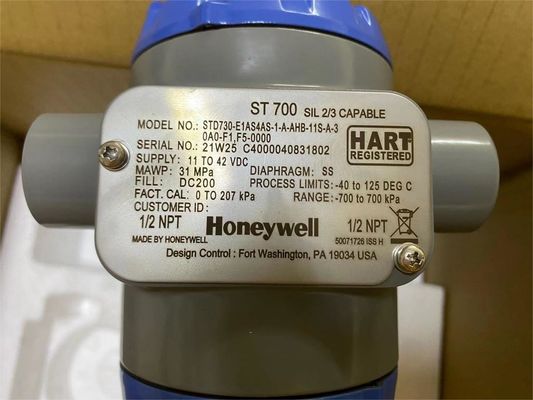 Pressão diferencial HONEYWELL Transmissor SmartLine STD700 STD730-E1AS4AS-1-A-AHB-11S-A-30A0-F1 F5-0000 STD730