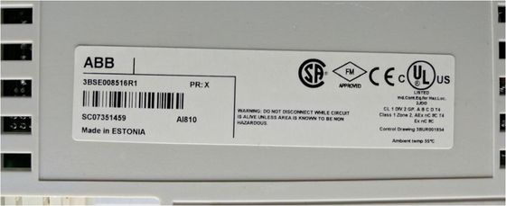 3BSE008516R1 AI810 ABB Módulo de entrada analógica 8 canais