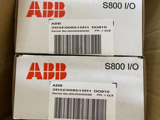 ABB DO810 3BSE008510R1 Tensão de saída I/O digital 24VDC 16 canais