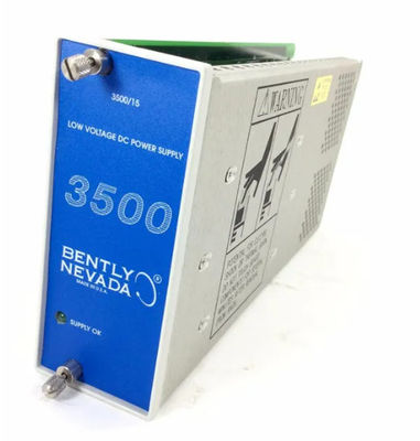 3500/15-05-05-00 Bently Nevada 3500/15 Alimentação AC e DC