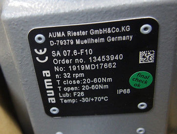 SA 07.2 ¢ SA 07.6/SAR 07.2 ¢ SAR 07.6 AUMA Partes do atuador Actuadores multi-torno
