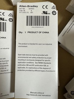1734 TB ALLEN BRADLEY PLC PRODUCTS Ponto de entrada/saída Terminal Base 8 Posições