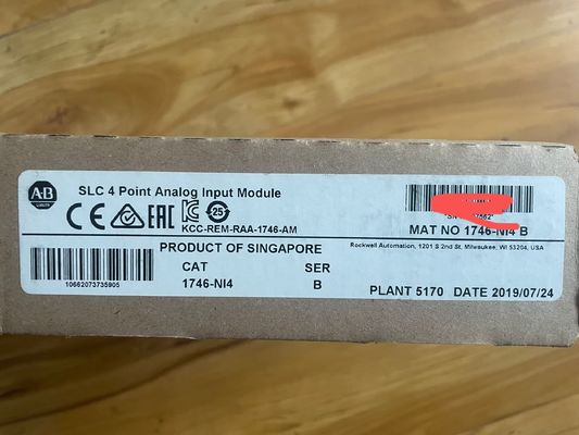 SLCTM 500 Allen Bradley 1746 NI4 Modulos de E/S analógicos de 4 canais