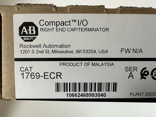1769-CER ALLEN BRADLEY PLC Products CompactLogix Cap de ponta direita