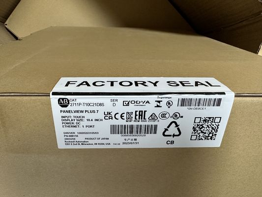 Allen Bradley 2711P-T10C21D8S PanelView Plus 7 Terminal padrão 10