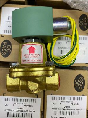 8222G002LT ASCO Solenoide Valve 120/60 10/50 Série 8222 2 Way
