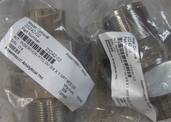 23242-02 Emerson Rosemount Sensores PH Adaptador de montagem 1,5" inserção 1" x 0,75"