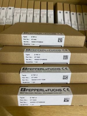 Z787.H Zener PEPPERL FUCHS Barreira isolada de 2 canais versão de alta potência