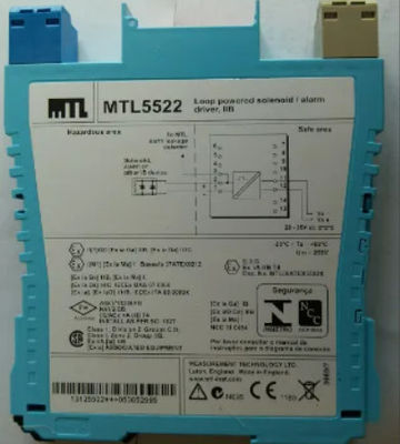 MTL5522 MTL Instrumentos Solenoide / condutor de alarme Número de canais Um