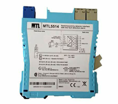 MTL5514 MTL Switch/Proximity Detector Interface Tempo de resposta máximo 10 ms