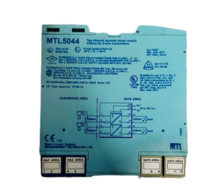 MTL5044 MTL Instrumentos Repetidor Fornecedor de alimentação Voltagem de alimentação 20 a 35 V dc