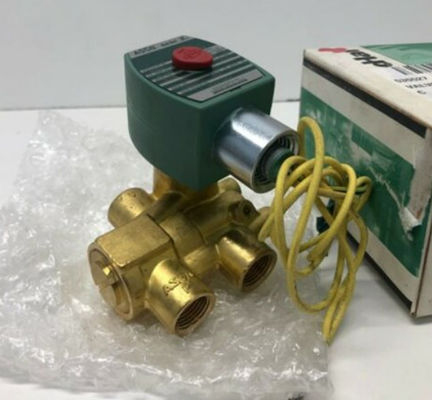 EF8321G002MO 24/DC ASCO Válvula de solenoide de escape rápido Temperatura nominal 120 °F ((Fluido)