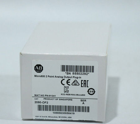 2080-OF2 Allen Bradley Micro800 Modulo de saída analógica de 2 pontos