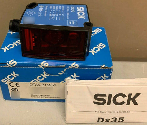 SICK DT35-B15251 Sensores de distância a laser Dx35 Conector masculino M12, 5 pinos
