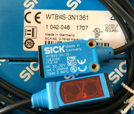 Sensores fotoelétricos SICK W4 WTB4S-3N1361 12,2 mm x 41,8 mm x 17,3 mm