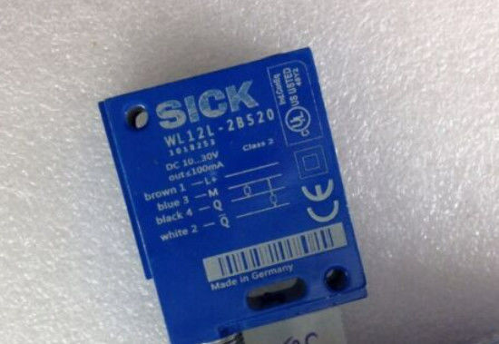 SICK WL12L-2B520 Sensores fotoelétricos W12 Conexão Conector masculino M12 5-Pin