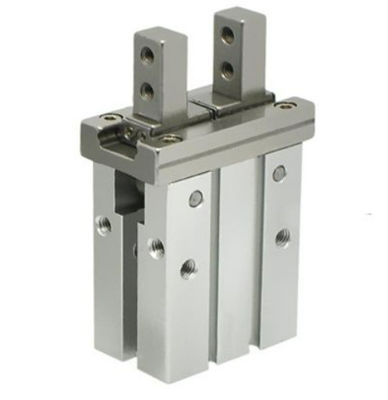 Corporação SMC MHZ2-20D Gripper, Ar, Dupla Ação, Tamanho do Furo:20mm, Paralelo 2-Dedo, 0,1-0,7 MPa