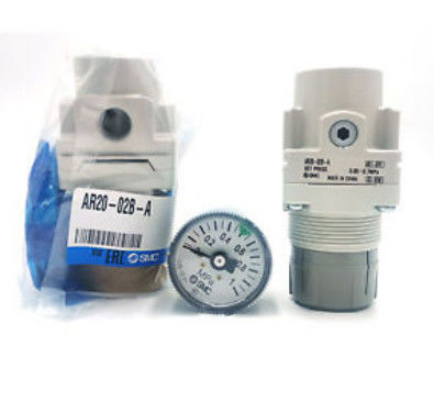 1/4 Port Size SMC ARegulator AR20-02-A AR10-A/AR40-A Série Set Pressão Intervalo 0,05 a 0,85 MPa