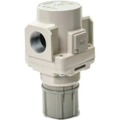 Regulador SMC AR60-10BG-B, AR MASS PRO Intervalo de pressão definido de 0,05 a 0,85 MPa