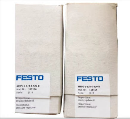 Festo MPPE-3-1/8-6-420-B Válvula de controlo de pressão proporcional Conexão pneumática G1/2