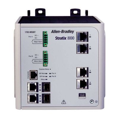 Allen-Bradley 1783-MS06T Comutador gerenciado de 6 portas para industrial