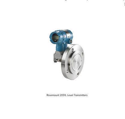 Transmissor de nível sem fio Rosemount 2051L 2051L3AA0FN21AAI5M5D4 Com diagnósticos básicos