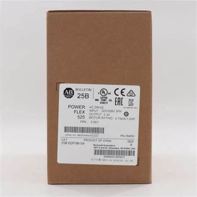Allen-Bradley 25B-D2P3N104 é um PowerFlex 525 Variable Frequency Drive VFD