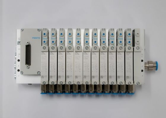Festo Valve manifold VTUG com ligação multi-pin ou campobus VTUG-14-VRPT-B1T-Q12B-UB-Q6SU-24K+TTSC