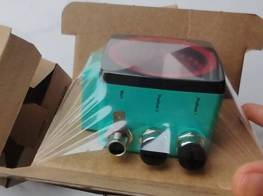 Pepperl+Fuchs PCV50-F200-B17-V1D Cabeça de leitura óptica com interruptor integrado Distância de leitura de 50 mm e comprimento de medição até 10000 m