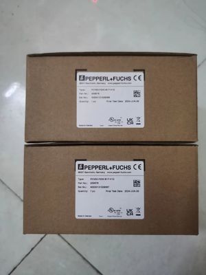 Pepperl+Fuchs PCV50-F200-B17-V1D Cabeça de leitura óptica com interruptor integrado Distância de leitura de 50 mm e comprimento de medição até 10000 m