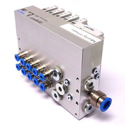 Festo VTUG-10-VRPT-B1T-Q10B-UB-QH6SU-16K+TTSC VTUG de coleção de válvulas com ligação multi-pin ou de campo