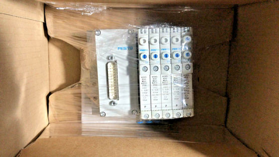 Festo VTUG-10-VRPT-B1T-Q10B-UB-QH6SU-16K+TTSC VTUG de coleção de válvulas com ligação multi-pin ou de campo