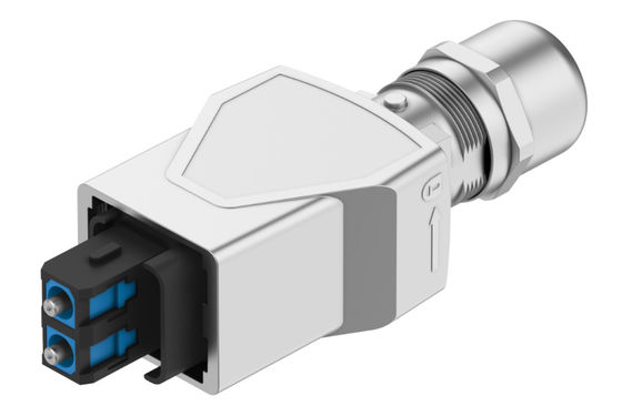 Festo Plug NOCC-M-S-SCRJG2PP-C5-PN SC-RJ em conformidade com a IEC 61754-24